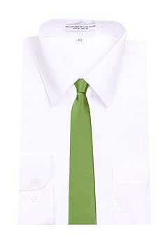 Amazon.com: BUYYOURTIES Boys 14 inch Solid Color Zipper